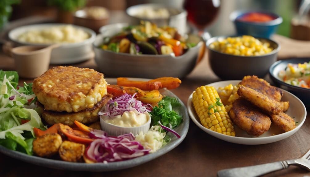 what to serve with chicken patties