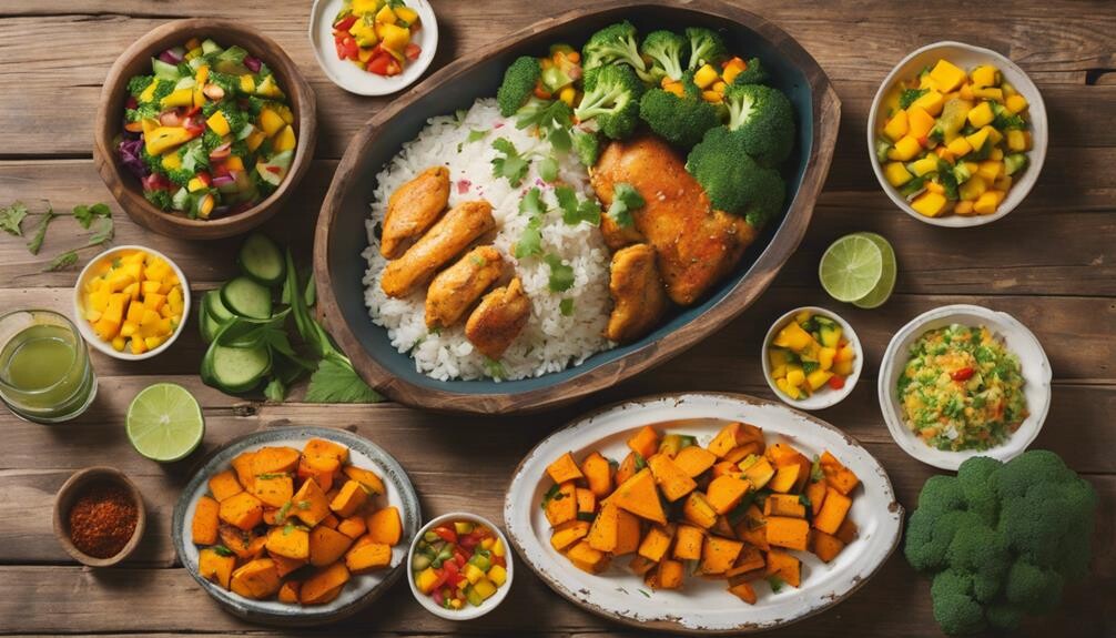 what to serve with coconut chicken