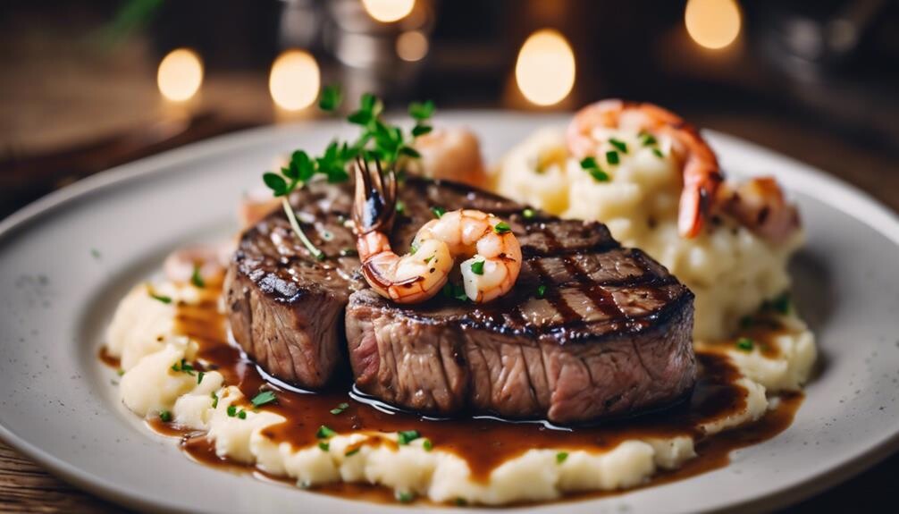 what to serve with steak and shrimp
